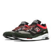 Men's Lifestyle & Retro New Balance 1500 Black with Charcoal & Red V67n6798